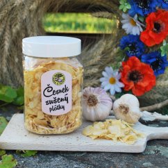 Česnek sušený plátky - 100 g